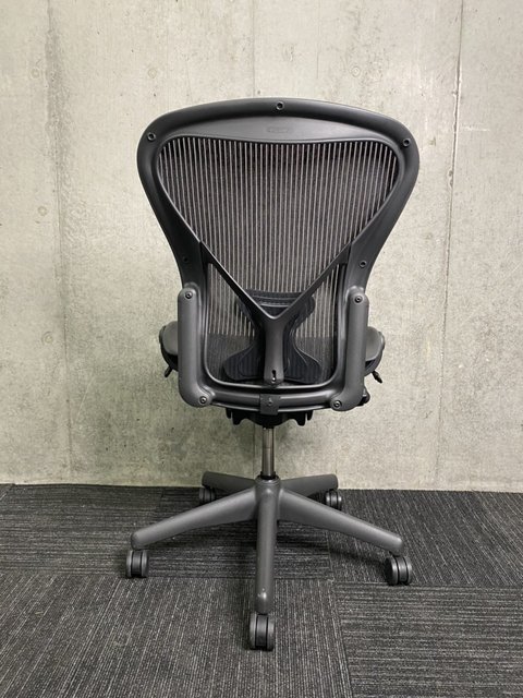 中古】アーロンチェア Herman Miller/ハーマンミラー 肘無ハイバック 