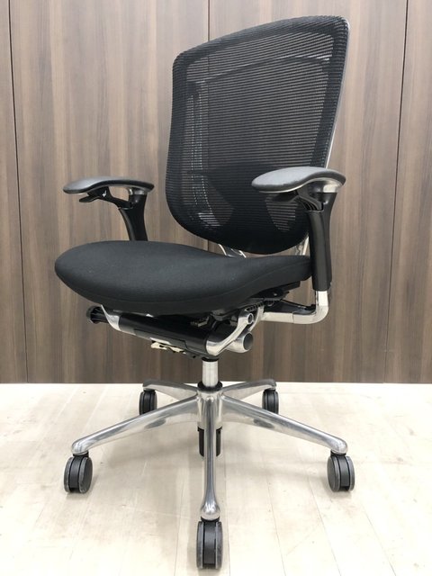 中古】コンテッサチェア オカムラ/okamura 肘付ハイバックチェア 314516 - 中古オフィス家具ならオフィスバスターズ