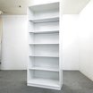 【ホワイト色】【オープン書庫】【高さ2160㎜】【収納力◎】【ウチダ製】【1点モノ】