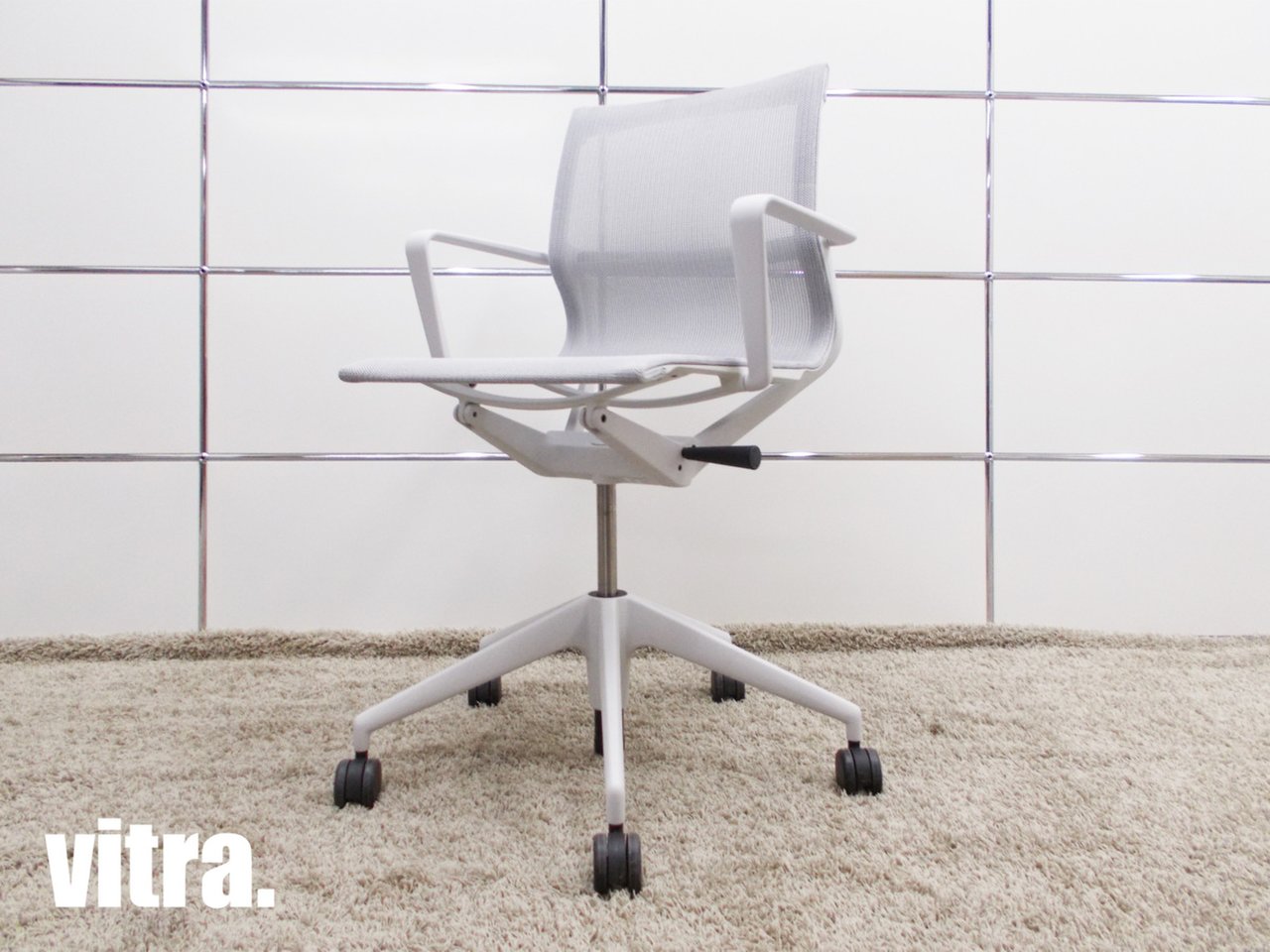 【中古】 vitra/ヴィトラ 肘付ローバックチェア 314805