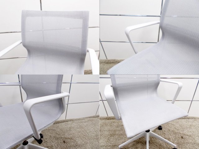 【中古】 vitra/ヴィトラ 肘付ローバックチェア 314805