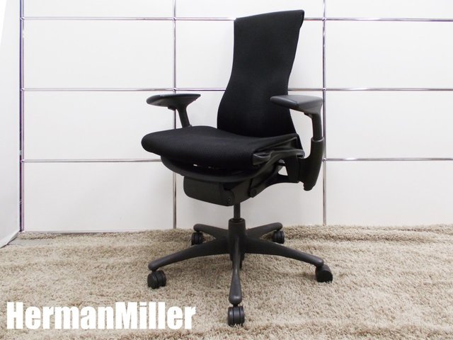 【中古】エンボディチェア Herman Miller/ハーマンミラー 肘付ハイバックチェア 318813