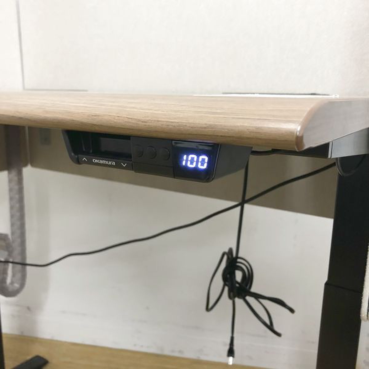 オカムラ 昇降デスク スイフトテーブル 3S104P 幅115cm オカムラ スイフトシリーズ 電動天板昇降デスク 3S104P MK37