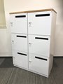 6人用メールロッカー 内田洋行製 HS パーソナルロッカー フリーアドレスデスクと合わせておすすめ ロット レア 入れ替え 新規購入