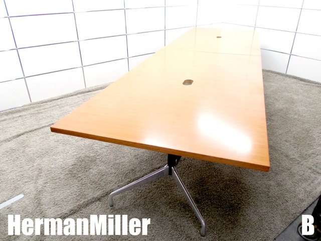 【中古】 Herman Miller/ハーマンミラー ミーティングテーブル（会議机） 321211
