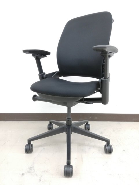 中古】リープV2 Steelcase/スチールケース 肘付ハイバックチェア