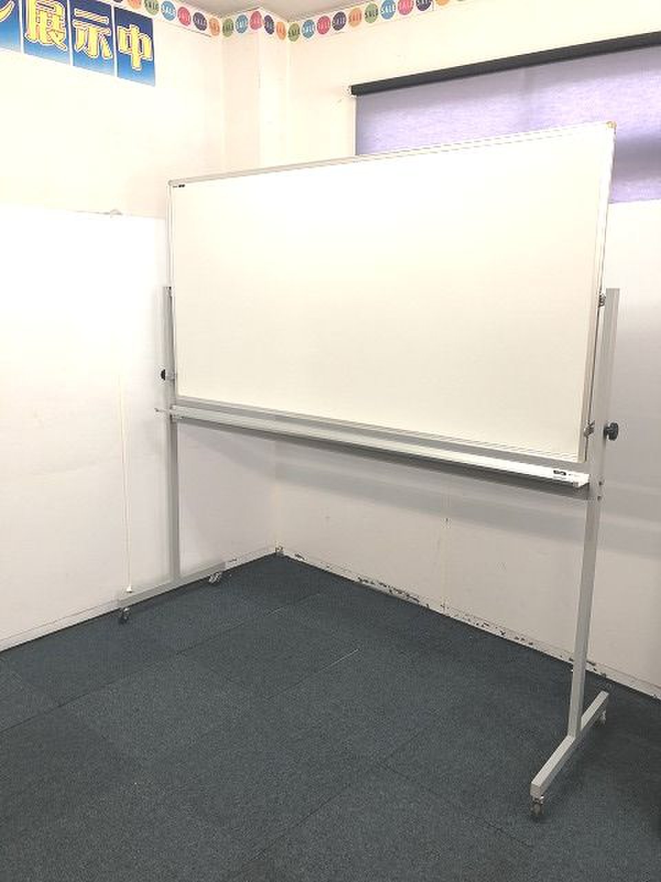 【定価約7万円！！国内メーカー品！！自立式両面ホワイトボードの入荷です！！】■イトーキ■ホワイトボード
                        その他シリーズ
                                    中古
            