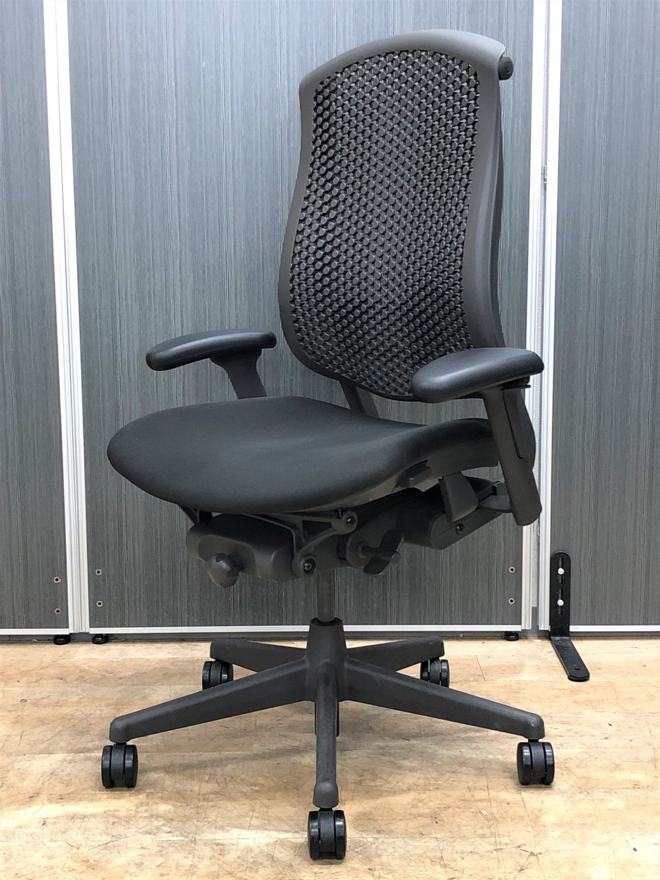 中古】セラチェア Herman Miller/ハーマンミラー 肘付ハイバックチェア