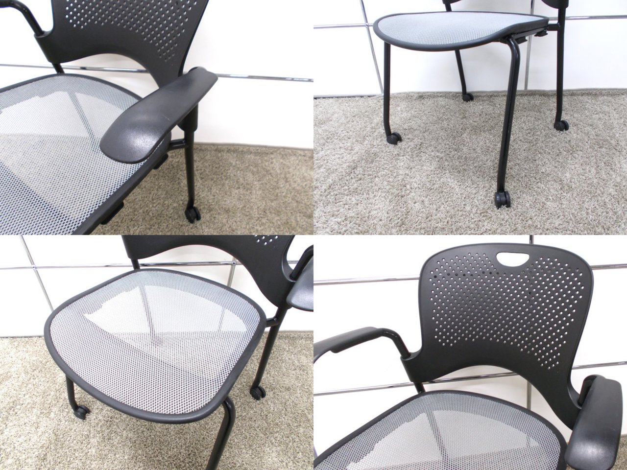 ハーマンミラー ケイパースタッキングチェア 美品中古 中古】ケイパー Herman Miller/ハーマンミラー スタッキング