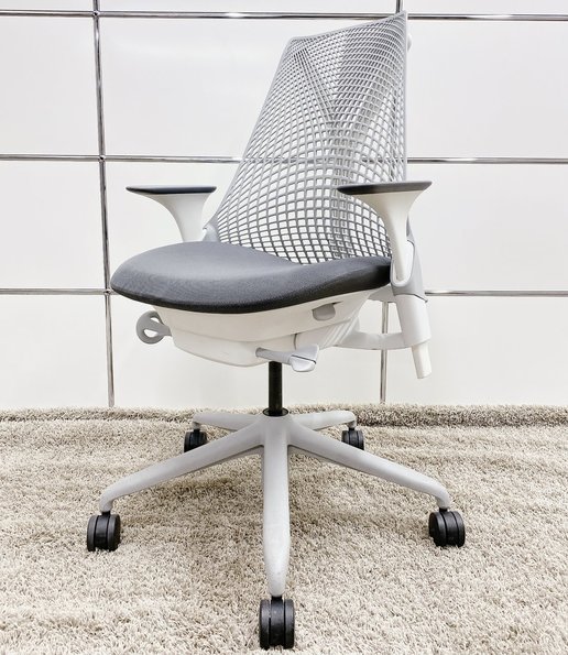 中古】セイルチェア Herman Miller/ハーマンミラー 肘付ハイバック 