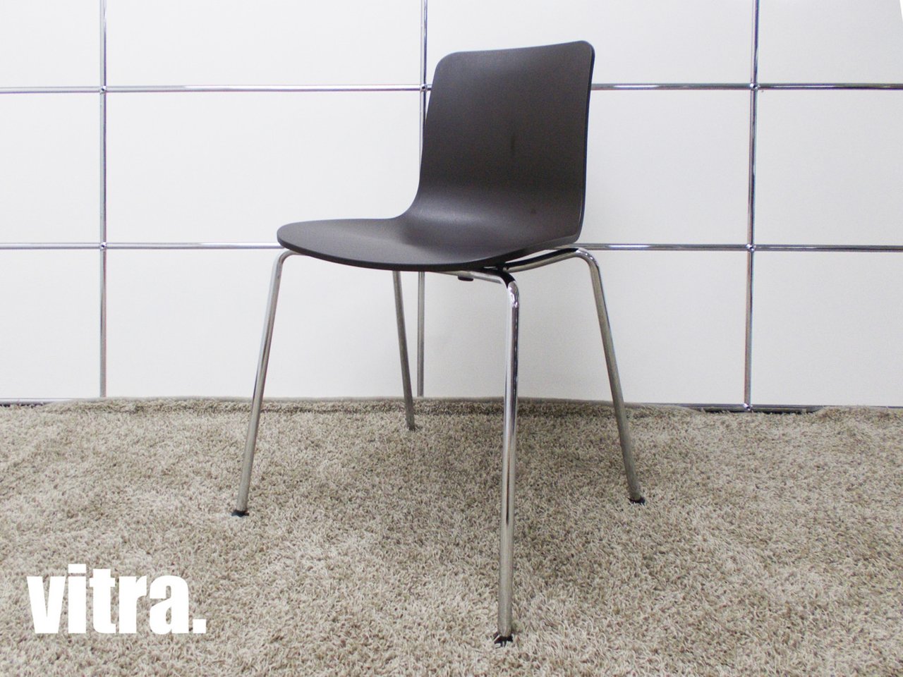 vitra/ヴィトラ　HAL/ハル スタッキングチェア　ジャスパーモリソン　チョコレート　hhstyle
                        HALシリーズ 
                                    中古
            