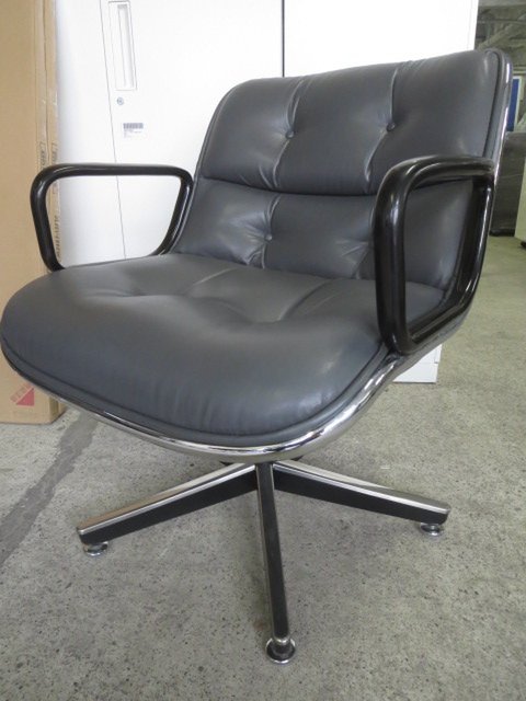 中古】 Knoll/ノール 肘付ハイバックチェア 326513 - 中古オフィス家具