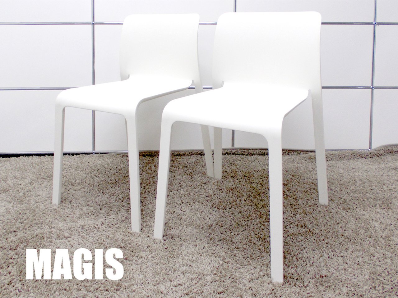 MAGIS/マジス　CHAIR FIRST チェア ファースト2脚セット 　スタッキングチェア　ホワイト　ステファノ・ジョバンノーニ
                        その他シリーズ
                                    中古
            