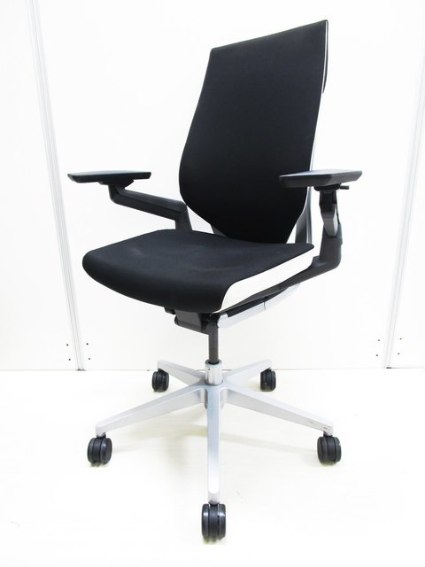 【中古】ジェスチャー Steelcase/スチールケース 肘付ハイバックチェア 327582