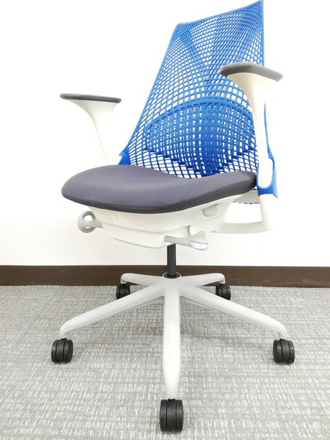 【中古】セイルチェア AS1YA23HA-0477 Herman Miller/ハーマンミラー 肘付ミドルバックチェア 327601