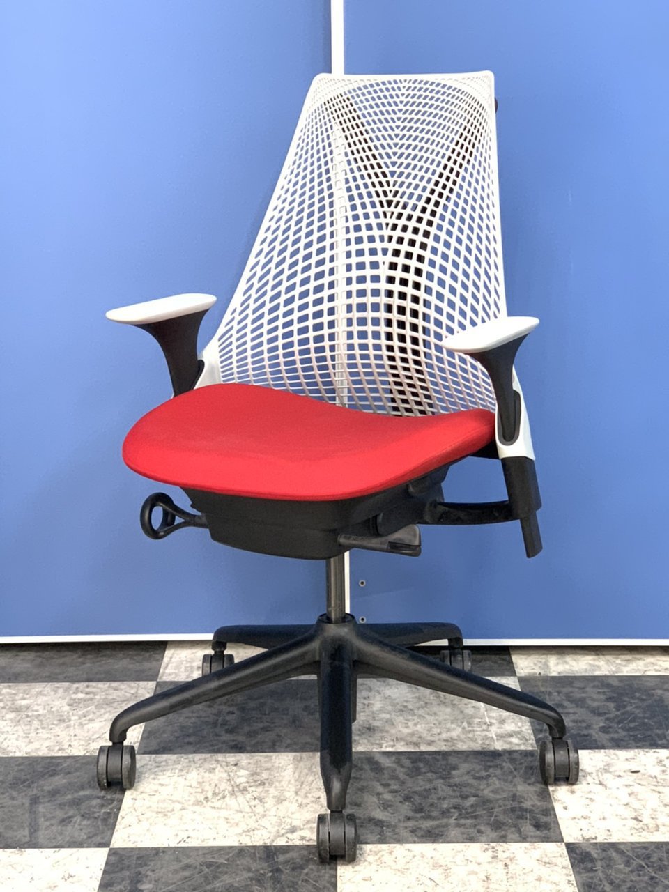 【中古】セイルチェア Herman Miller/ハーマンミラー 肘付