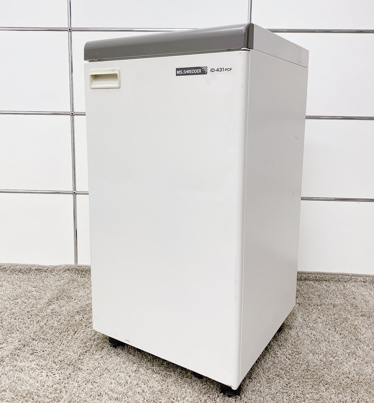 【KS】【パワフル！最大45枚細断！】■業務用クロスカットシュレッダー　明光商会　MS-ID431PCF
                        IDシリーズ
                                    中古
            