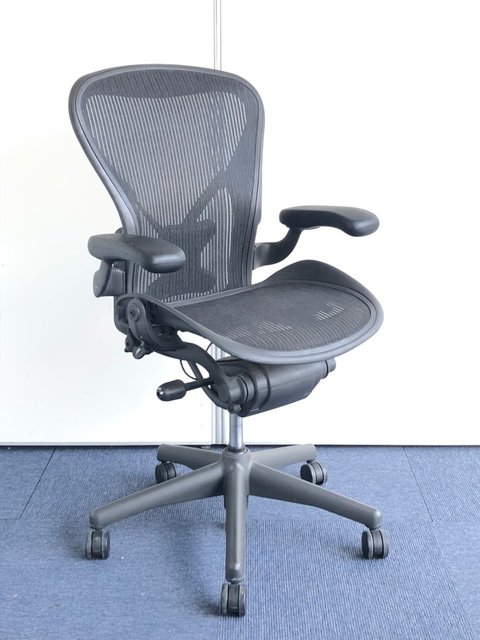 中古 アーロンチェア ポスチャー フル装備 Herman Miller ハーマンミラー 肘付ハイバックチェア 立川 八王子店 中古オフィス家具ならオフィスバスターズ