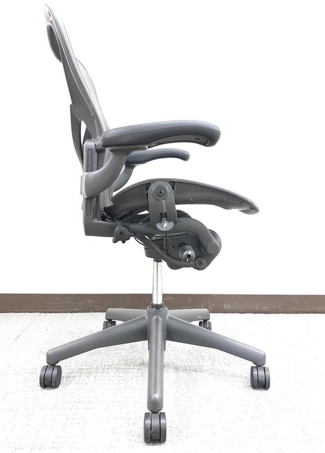 【中古】アーロンチェア（ポスチャー　フル装備） AE113PWB-0004 Herman Miller/ハーマンミラー 肘付ハイバックチェア  330424