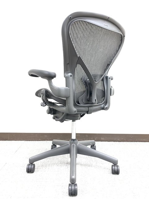 【中古】アーロンチェア（ポスチャー　フル装備） AE113PWB-0004 Herman Miller/ハーマンミラー 肘付ハイバックチェア  330424