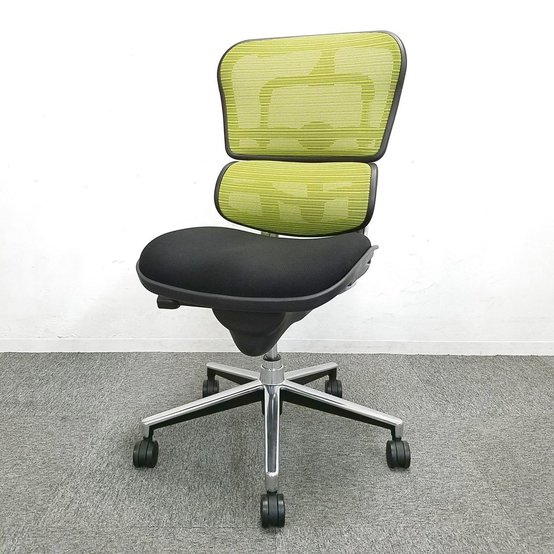 中古 ベーシック Ergohuman エルゴヒューマン 肘無ハイバックチェア 330527 品川 三田店 中古オフィス家具ならオフィスバスターズ