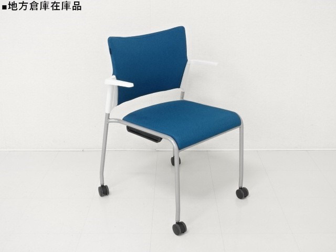 【数揃います！】オカムラ製　レーテ　スタッキングチェア【キャスター付き】【肘付】【重ねて収納】【地方倉庫在庫品】【RA】
                        レーテ 
                                    中古
            