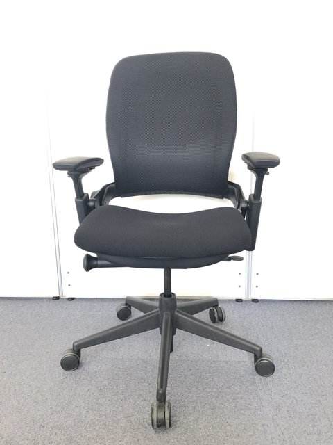 【中古】リープHD TB117 Steelcase/スチールケース 肘付ハイバックチェア 330725