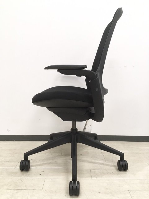 【中古】シリーズ1 チェア Steelcase/スチールケース 肘付ハイバックチェア 330861