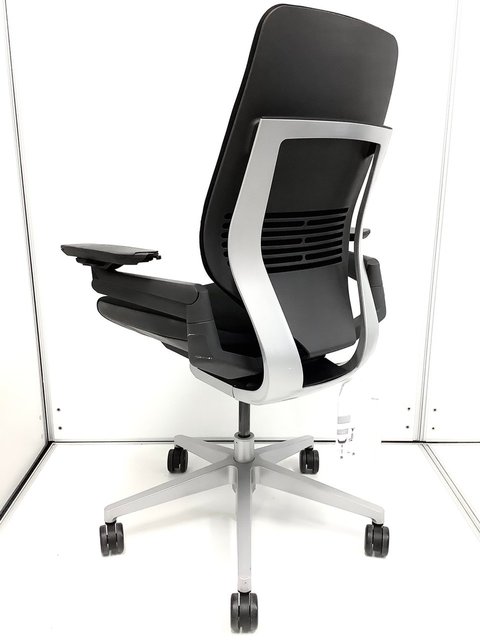 【中古】ジェスチャー Steelcase/スチールケース 肘付ハイバックチェア 331556