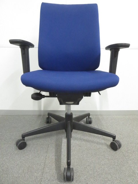 中古】ウィザード2 コクヨ/KOKUYO 肘付ローバックチェア 331666