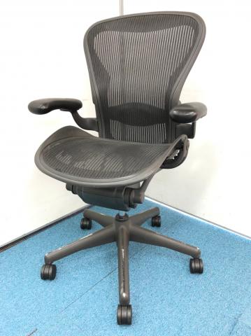 中古 アーロンチェア Herman Miller ハーマンミラー 肘付ハイバックチェア 3314 千葉店 中古オフィス家具ならオフィスバスターズ