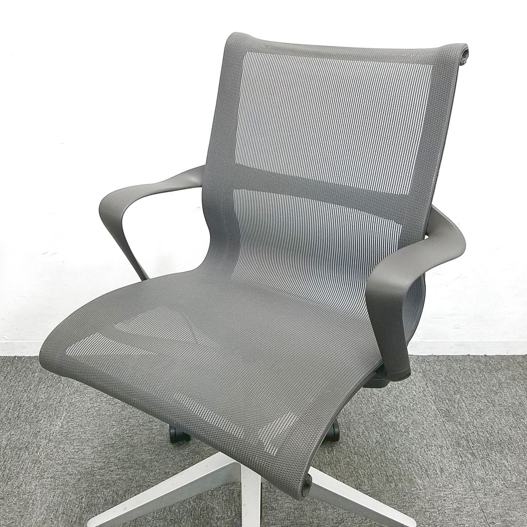 中古】セトゥーチェア Herman Miller/ハーマンミラー 肘付ロー