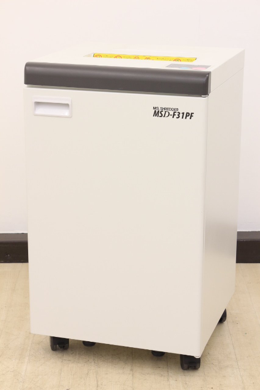【状態良さそう】まだまだ使えるオフィスシュレッダー※最大裁断枚数約５５枚◆明光商会　MSD-F31SF【RP】
                        MSDシリーズ
                                    中古
            