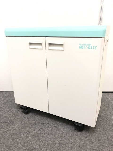 【最大裁断枚数15枚※新品時】シュレッダー　ワンカットクロス｜明光商会製｜MSV-D31C
                        MSVシリーズ
                                    中古
            