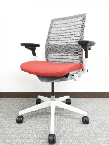 【中古】シンクチェア（2015年以降モデル） 465A300 Steelcase/スチールケース 肘付ハイバックチェア 335402