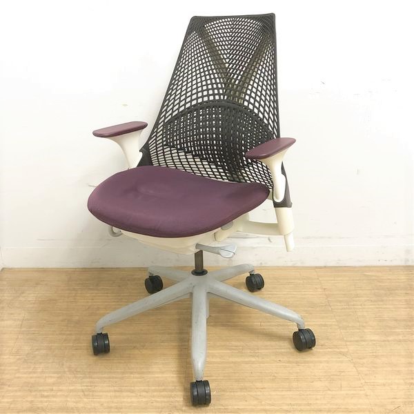 中古】セイルチェア Herman Miller/ハーマンミラー 肘付ミドル 中古】セイルチェア Herman Miller/ハーマンミラー 肘付ミドル