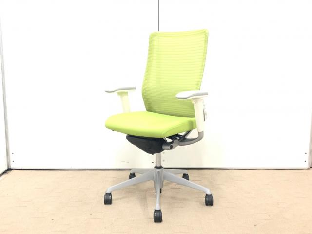 中古 コーラルチェア オカムラ Okamura 肘付ハイバックチェア 足立 葛飾店 中古オフィス家具ならオフィスバスターズ