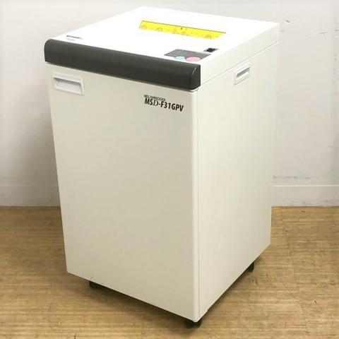 【入れ替えセール￥160,000→￥100,000】MSD-F31GPV/作業効率大幅UP‼シュレッダー買い増しや買い替えに最適です
                        MSDシリーズ
                                    中古
            