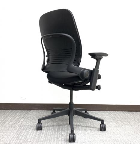 【中古】リープV2 LEAP-10100 Steelcase/スチールケース 肘付ハイバックチェア 336659