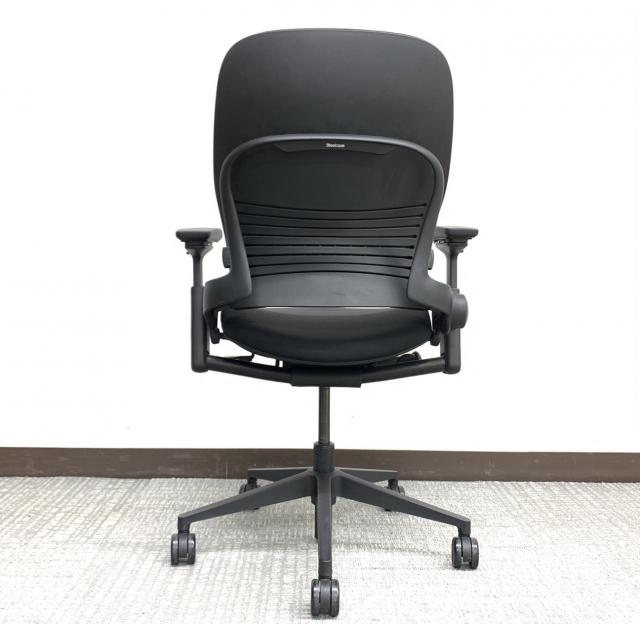 【中古】リープV2 LEAP-10100 Steelcase/スチールケース 肘付ハイバックチェア 336659