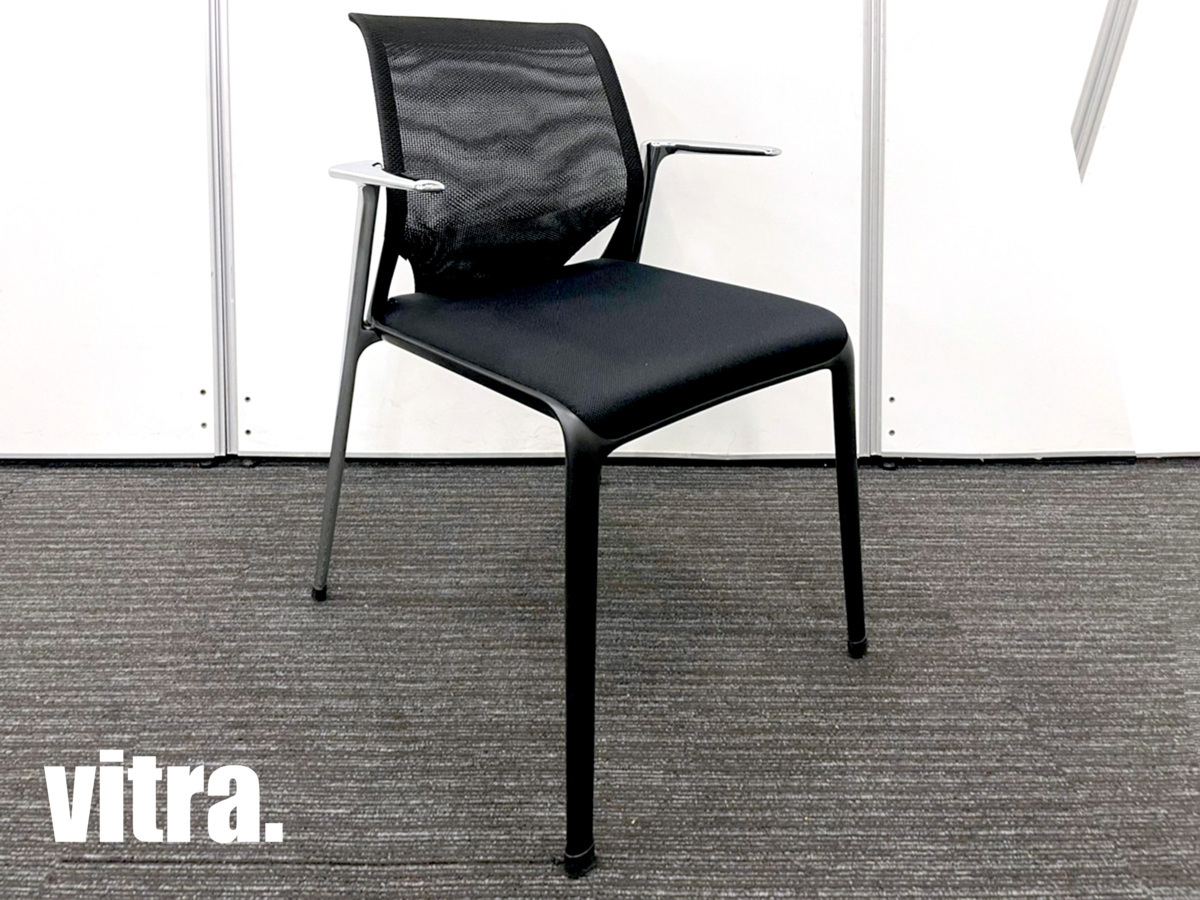 【中古】メダスリム vitra/ヴィトラ スタッキングチェア 338361