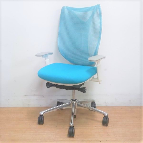 中古】サブリナ オカムラ/okamura 肘付ハイバックチェア 338846 - 中古