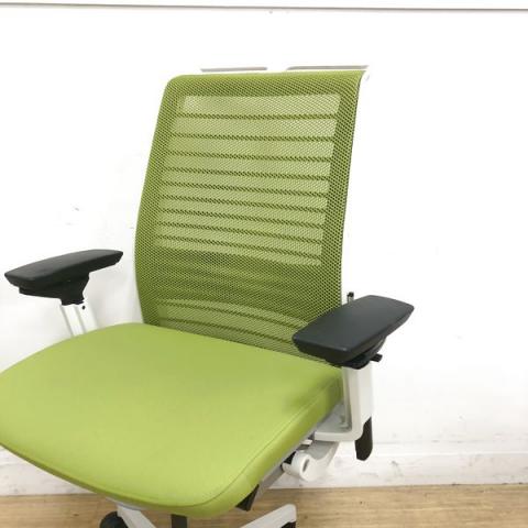 【中古】シンクチェア（2015年以降モデル） Steelcase/スチールケース 肘付ハイバックチェア 338850