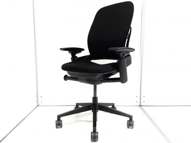 【中古】リープV2 Steelcase/スチールケース 肘付ハイバックチェア 339255