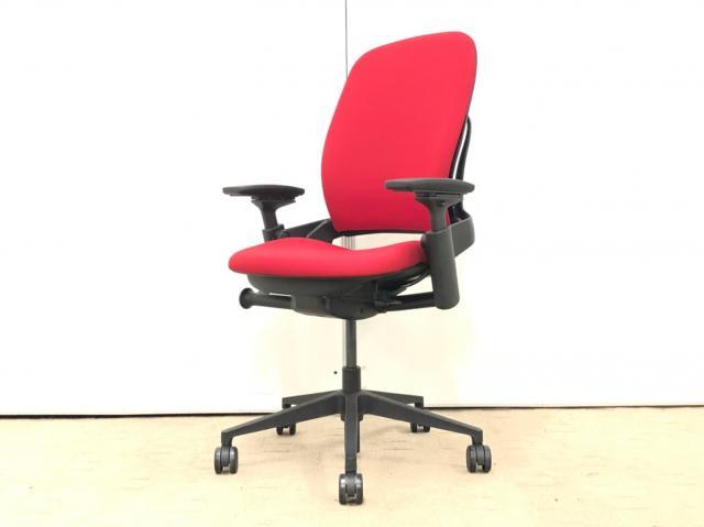 スチールケース 肘付きハイバックチェア オフィスチェア - 椅子/チェア