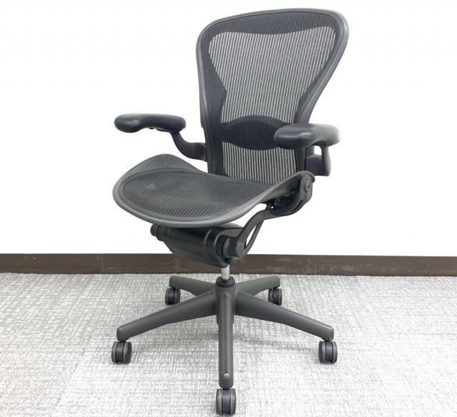 全国無料安いアーロンチェア AE111PWB Herman Miller　Bサイズ 椅子