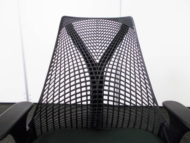 Herman Miller / ハーマンミラー　Sayl Chair / セイルチェア　AS1YA23HA N2 BK BB BK BK 9115　ノワール
                        セイル 前傾機能有
                                    中古
            