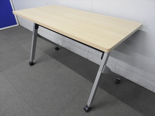 【ワークテーブルとしても使える！】■オカムラ製　フラプターシリーズ　サイドスタックテーブル　幅1200㎜【流行のナチュラルカラー】
                        フラプター
                                    中古
            