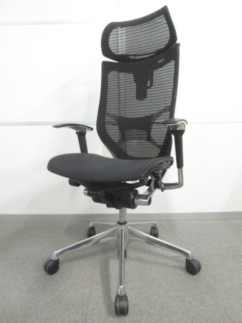 【Baronの最上級！人気のヘッドレスト付！】■オカムラ製　バロンチェア　可動肘・ランバーサポート・ハンガー付　背座メッシュ【関東倉庫在庫品】【RP】
                        バロン
                                    中古
            