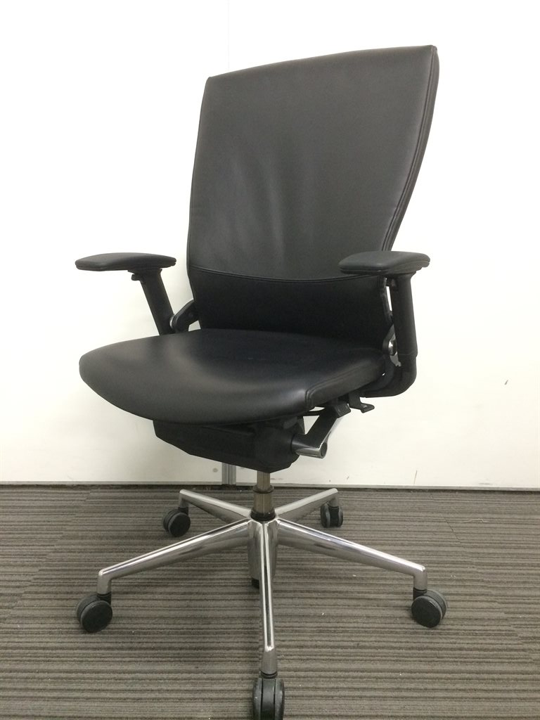 中古】パルスチェア PA-900L ウチダ/UCHIDA 肘付ハイバック